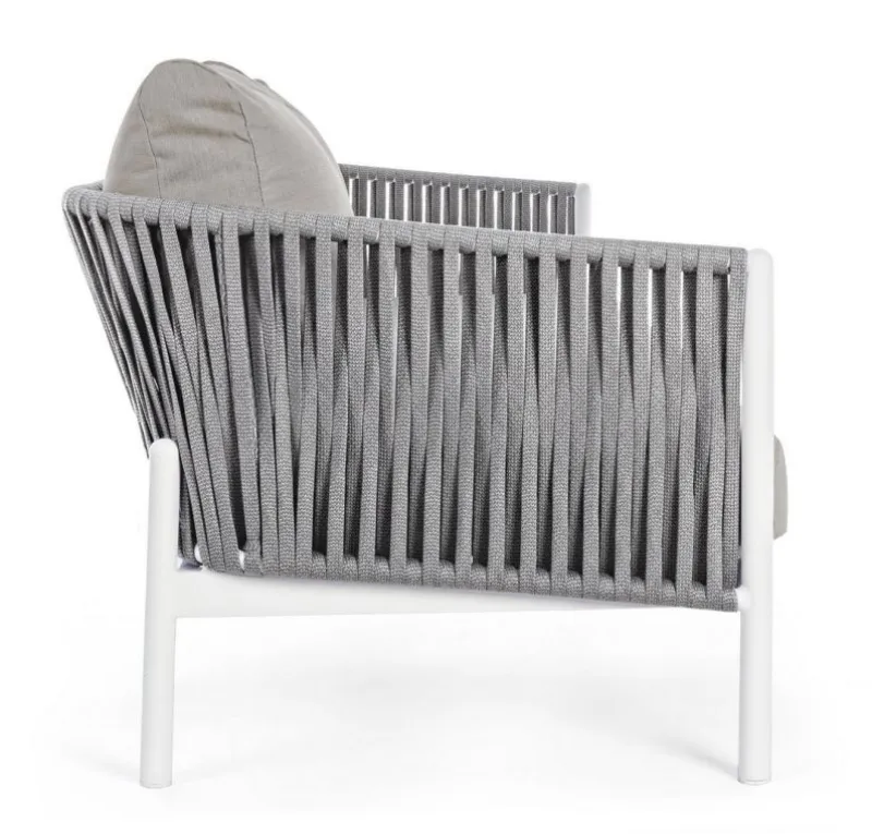 Best Bizzotto DIVANO IN CORDA PER ESTERNO BIANCO WG20 - FLORENCIA