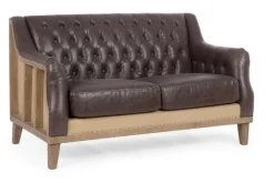 Clearance Bizzotto DIVANO IN ECOPELLE - RAYMOND