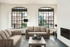 Bizzotto DIVANO IN FIBRE NATURALI 3 POSTI - FORTALEZA