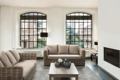 Bizzotto DIVANO IN FIBRE NATURALI 3 POSTI - FORTALEZA