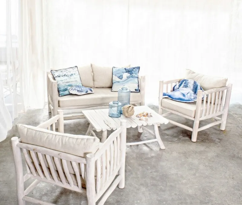 Sale Bizzotto DIVANO IN TEAK - SAHEL