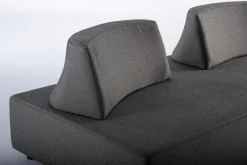 Online Bizzotto DIVANO IN TESSUTO PER ESTERNO ANTRACITE - PIPER