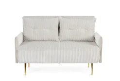 New Bizzotto DIVANO LETTO GRIGIO CHIARO - CHICAGO