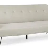 Outlet Bizzotto DIVANO LETTO IN TESSUTO BEIGE - BRIDJET
