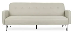 Outlet Bizzotto DIVANO LETTO IN TESSUTO BEIGE - BRIDJET