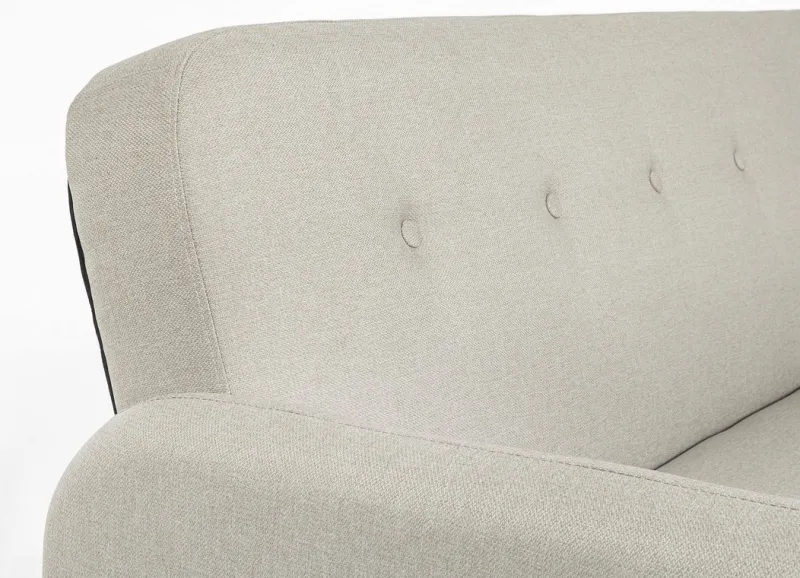 Outlet Bizzotto DIVANO LETTO IN TESSUTO BEIGE - BRIDJET