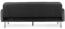 Best Bizzotto DIVANO LETTO IN TESSUTO NERO - BRIDJET