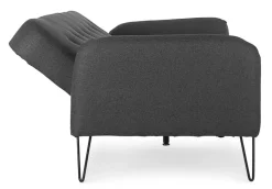 Best Bizzotto DIVANO LETTO IN TESSUTO NERO - BRIDJET