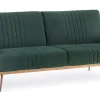 Outlet Bizzotto DIVANO LETTO IN VELLUTO VERDE SCURO - JOHNNY