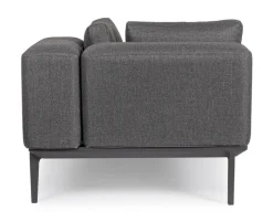 Online Bizzotto DIVANO LOUNGE IN ALLUMINIO ANTRACITE WG21 - MATRIX