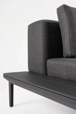 Online Bizzotto DIVANO LOUNGE IN ALLUMINIO ANTRACITE WG21 - MATRIX