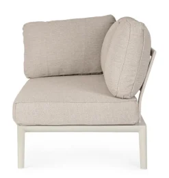 Clearance Bizzotto DIVANO 2P ANGOLARE C-C GERALD PELICAN