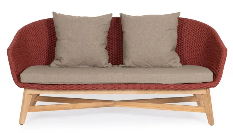 Bizzotto DIVANO 2P C-C COACHELLA SCARLET