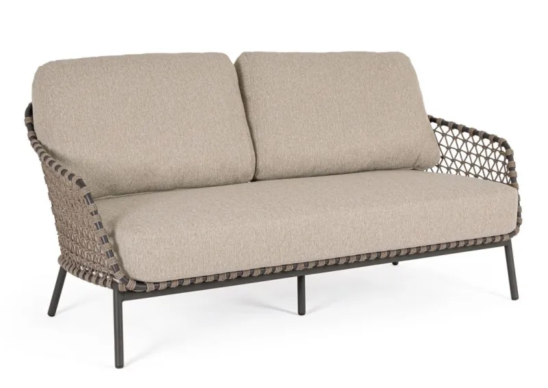 Hot Bizzotto DIVANO 2-3P C-C IVISSA ANTRACITE