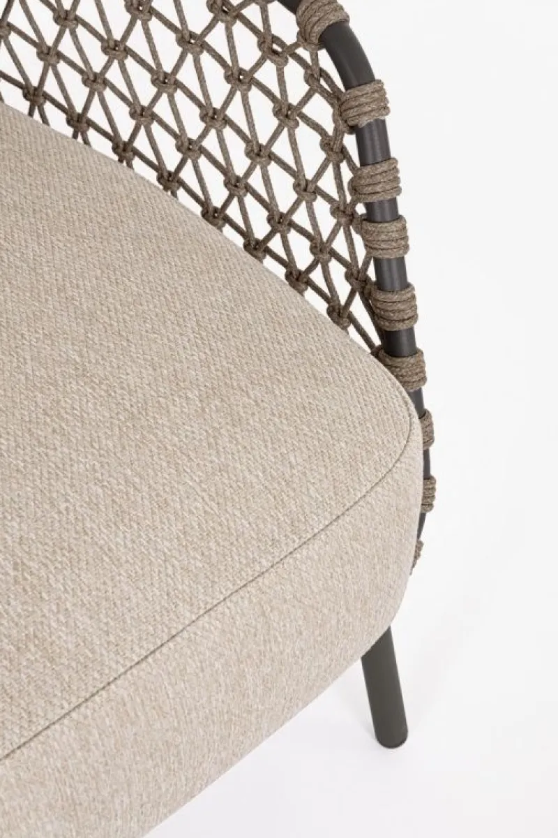 Hot Bizzotto DIVANO 2-3P C-C IVISSA ANTRACITE