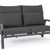 Clearance Bizzotto DIVANO RECLINABILE IN ALLUMINIO ANTRACITE JX55 - KLEDI