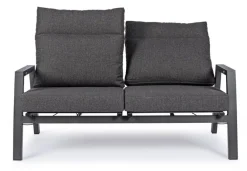 Clearance Bizzotto DIVANO RECLINABILE IN ALLUMINIO ANTRACITE JX55 - KLEDI