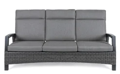 Clearance Bizzotto DIVANO RECLINABILE IN ALLUMINIO ANTRACITE JX55 - BRITTON