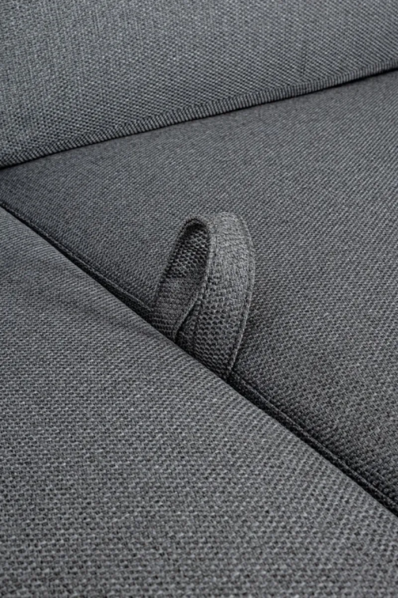 Clearance Bizzotto DIVANO RECLINABILE IN ALLUMINIO ANTRACITE JX55 - BRITTON