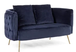 Outlet Bizzotto DIVANO SFODERABILE BLU - TENBURY