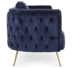 Outlet Bizzotto DIVANO SFODERABILE BLU - TENBURY