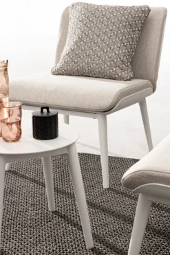 New Bizzotto FODERA CUSCINO ESTERNO BHAJAN GRIG 45X45