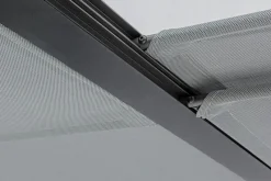 Best Bizzotto GAZEBO IN ALLUMINIO 3X3.6 ANTRACITE LH32 - NOAH