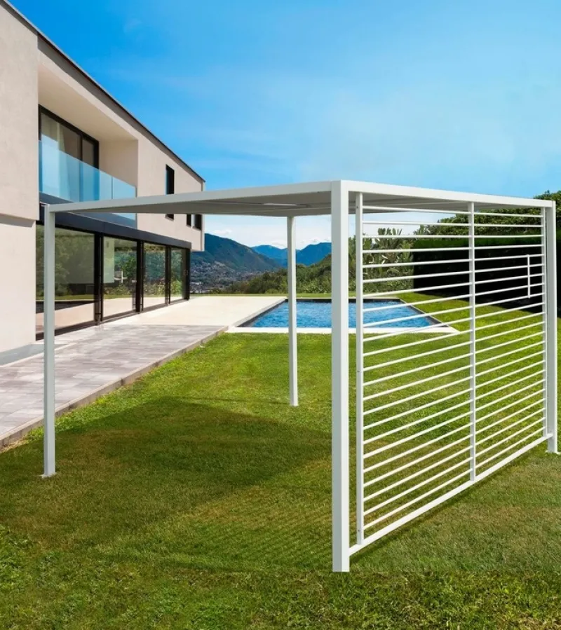 Clearance Bizzotto GAZEBO IN ALLUMINIO 3X3.6 BIANCO LH30 - NOAH