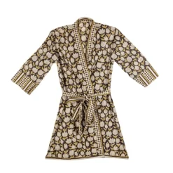 Best Bizzotto KIMONO CALAIS NERO C-TULIPANO-ROMBO