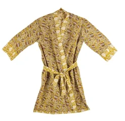 Bizzotto KIMONO CHAMBERY OCRA C-FIORE ROSSO