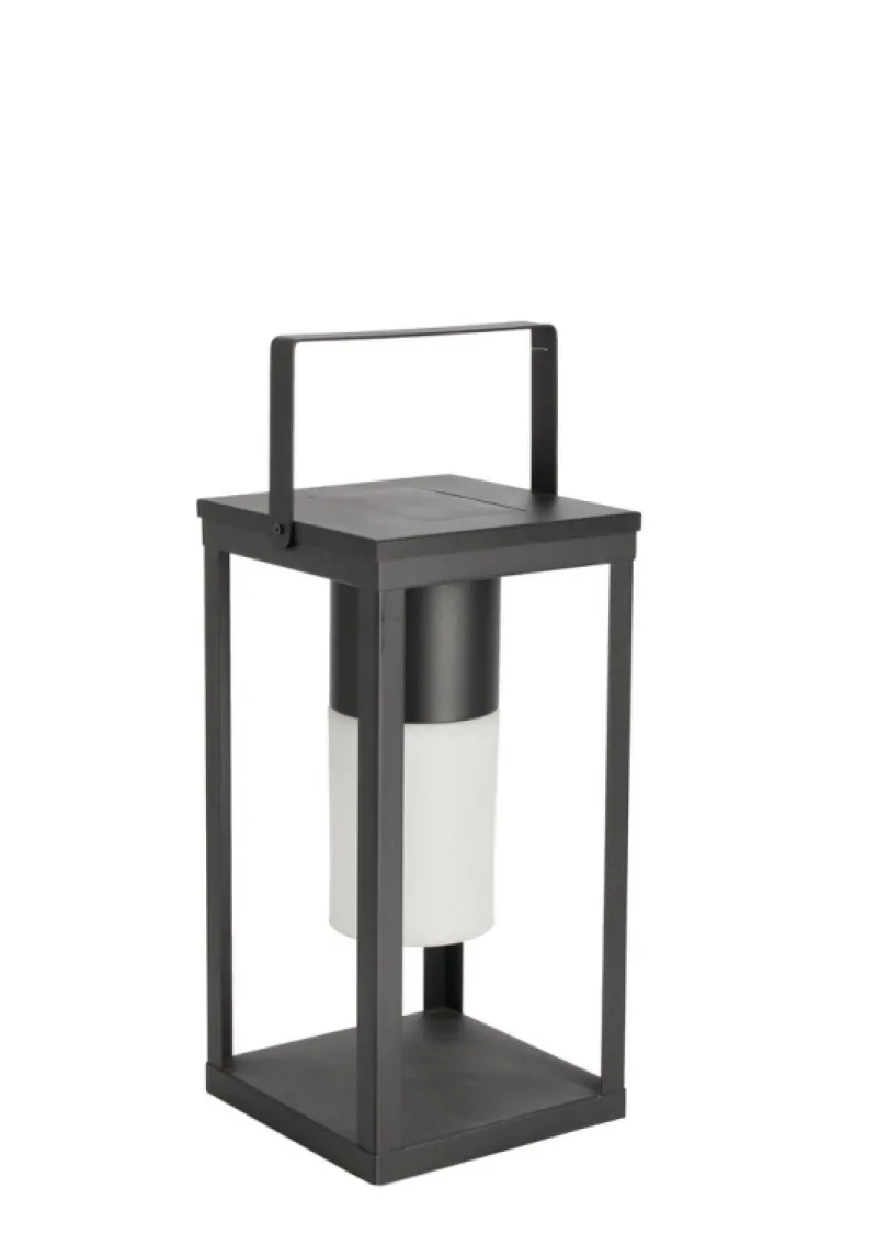 Clearance Bizzotto LAMPADA SOLAR LED QU NERO C-MANICO H38