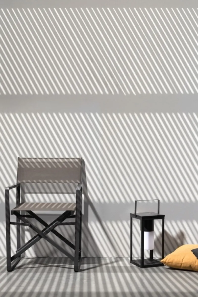 Clearance Bizzotto LAMPADA SOLAR LED QU NERO C-MANICO H38