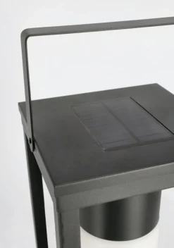 Outlet Bizzotto LAMPADA SOLAR LED QU NERO C-MANICO H75