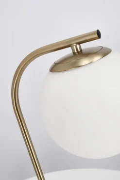 Clearance Bizzotto LAMPADA TAV. DELPHINE DORATO H51