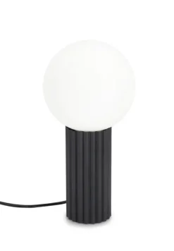 Best Bizzotto LAMPADA TAV. DELPHINE TONDO NERO H30