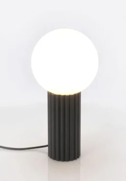 Best Bizzotto LAMPADA TAV. DELPHINE TONDO NERO H30