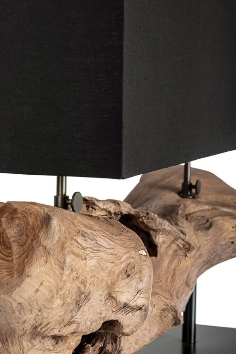 Outlet Bizzotto LAMPADA TAV. KLETA NERO H55