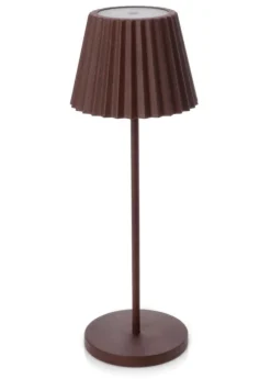 Online Bizzotto LAMPADA TAV. LED ARTIKA MARRONE H36