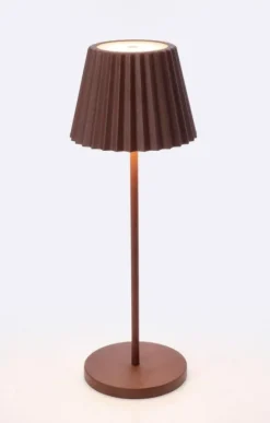 Online Bizzotto LAMPADA TAV. LED ARTIKA MARRONE H36