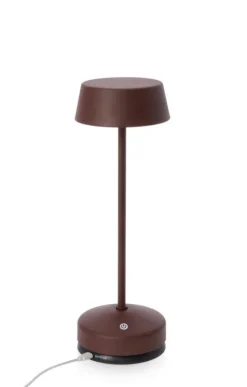 Bizzotto LAMPADA TAV. LED ESPRIT MARRONE H33