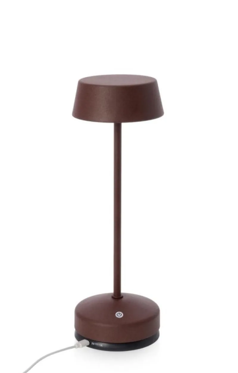 Bizzotto LAMPADA TAV. LED ESPRIT MARRONE H33