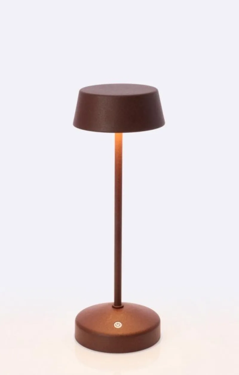 Bizzotto LAMPADA TAV. LED ESPRIT MARRONE H33