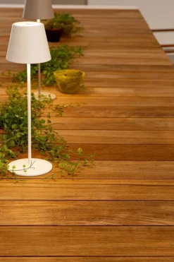 Clearance Bizzotto LAMPADA TAV. LED ETNA BIANCO H38