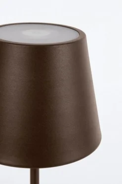 Outlet Bizzotto LAMPADA TAV. LED ETNA MARRONE H38