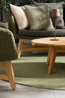 Outlet Bizzotto LAMPADA TAV. LED ETNA MARRONE H38