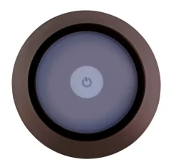 Outlet Bizzotto LAMPADA TAV. LED ETNA MARRONE H38