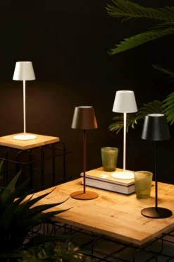 Bizzotto LAMPADA TAV. LED ETNA NERO H38