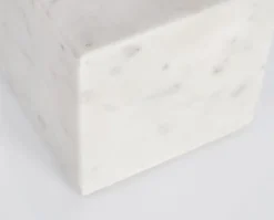 Clearance Bizzotto LAMPADA TAV. MANDLA MARMO BIANCO 12X12