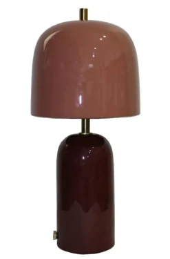Bizzotto LAMPADA TAV. SILMU ARANCIO BORDEAUX H33