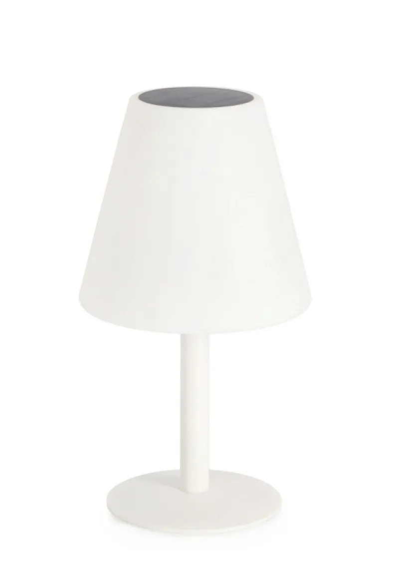 Sale Bizzotto LAMPADA TAV. SOLAR LED PE BIANCO H36